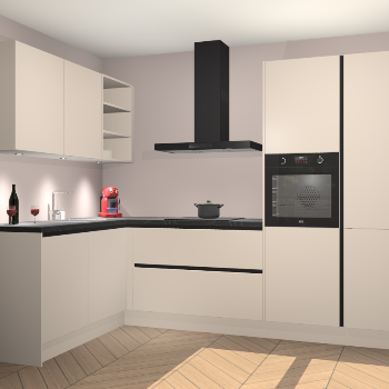 Kasjmier greeploze keuken Cognac 99218