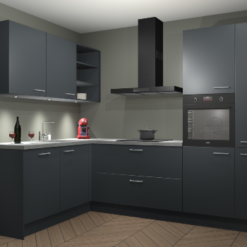 Onyxgrijze keuken Cognac 99400