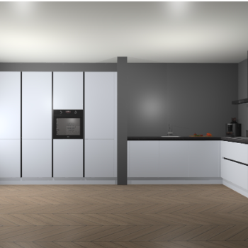 Sneeuwwitte greeploze keuken Canmore 100144