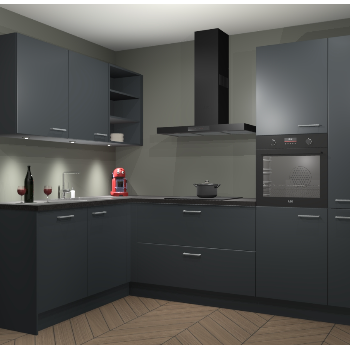 Onyxgrijze keuken Cognac 99406