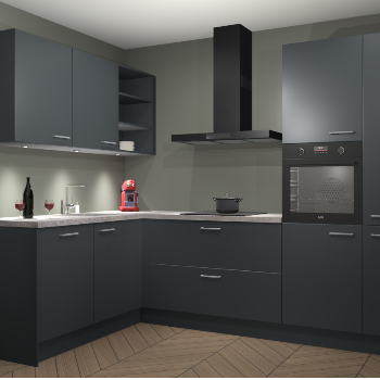 Onyxgrijze keuken Cognac 99419