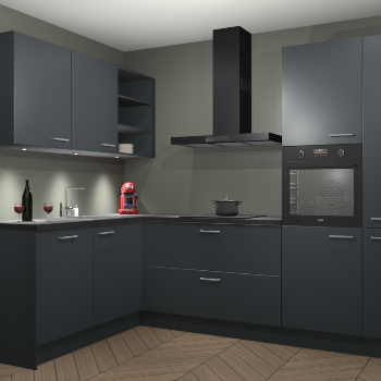 Onyxgrijze keuken Cognac 99429