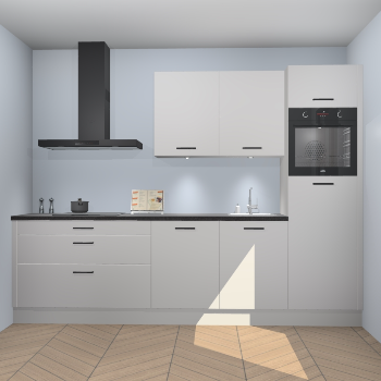 Zijdegrijze keuken Havana 100004