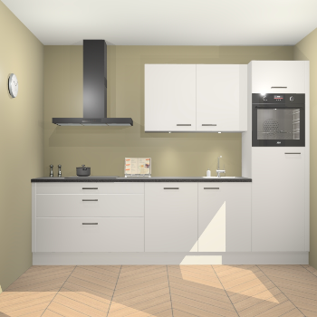 Zijdegrijze keuken Havana 100005