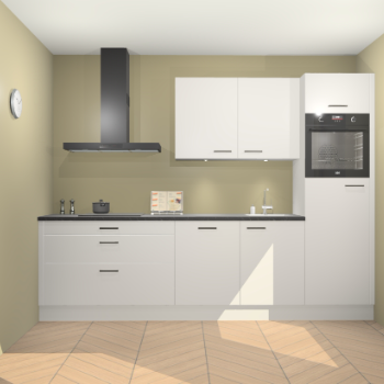 Zijdegrijze keuken Havana 100036