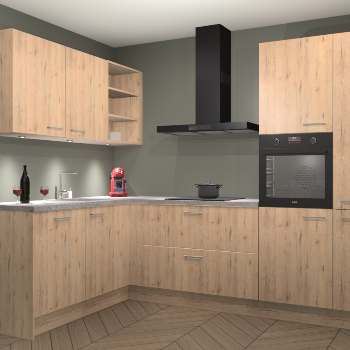 Madera Natuur keuken Cognac 99479