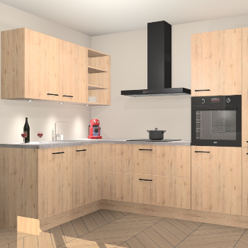 Madera Natuur keuken Cognac 99482