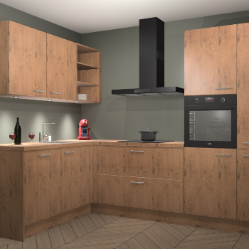 Astoria Eiken keuken Cognac 99497