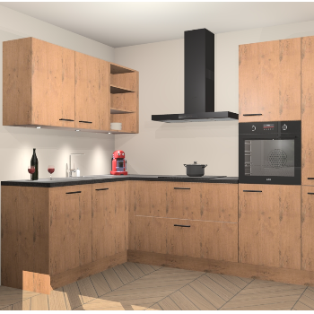 Astoria Eiken keuken Cognac 99523