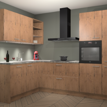 Astoria Eiken keuken Cognac 99527