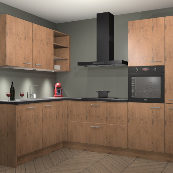 Astoria Eiken keuken Cognac 99539