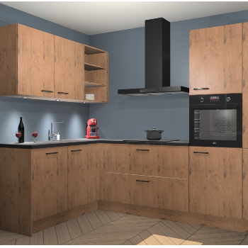 Astoria Eiken keuken Cognac 99542