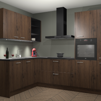 Noten keuken Cognac 99361
