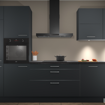 Onyxgrijze keuken Parijs 98680