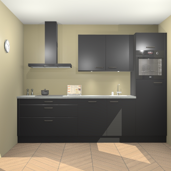 Zwarte keuken Havana 100297