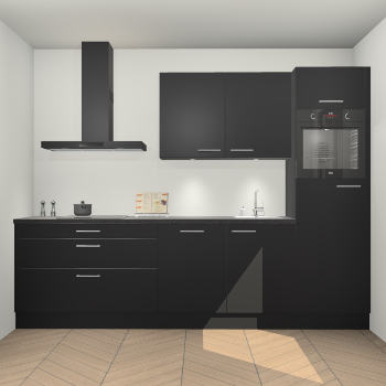 Zwarte keuken Havana 100342