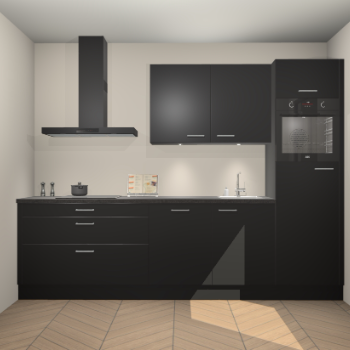 Zwarte keuken Havana 100343