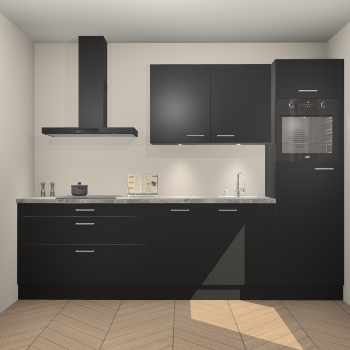 Zwarte keuken Havana 100355