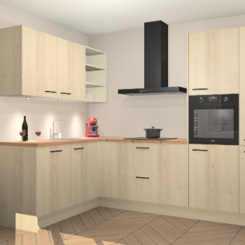 Vuren keuken Cognac 99646