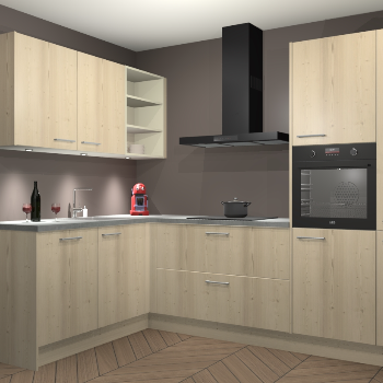 Vuren keuken Cognac 99669