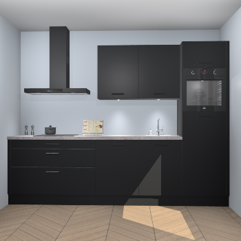 Zwarte keuken Havana 100370