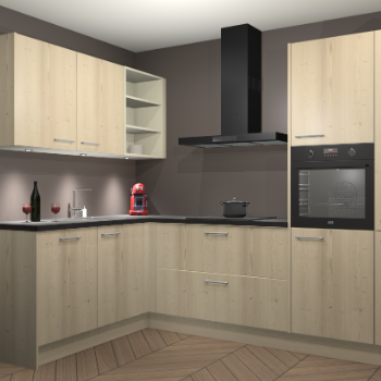 Vuren keuken Cognac 99675