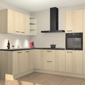 Vuren keuken Cognac 99678