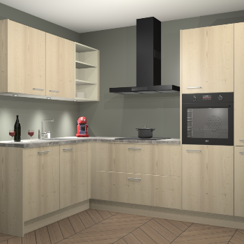 Vuren keuken Cognac 99682