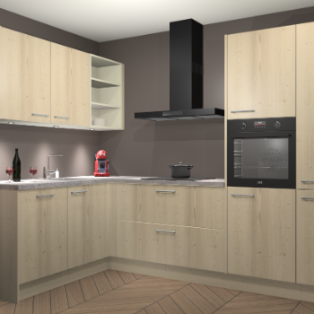 Vuren keuken Cognac 99687