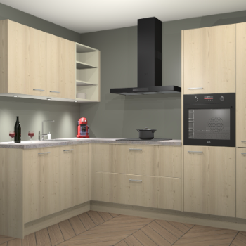 Vuren keuken Cognac 99688