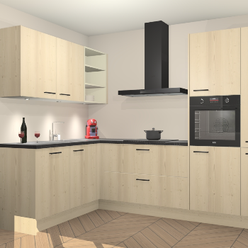 Vuren keuken Cognac 99696