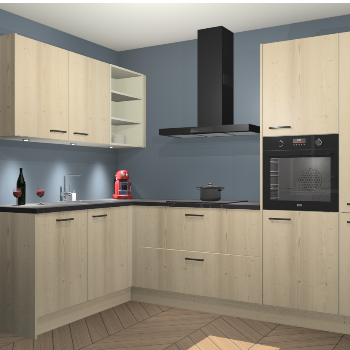 Vuren keuken Cognac 99697