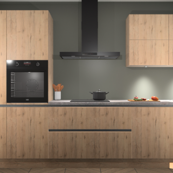 Madera Natuur greeploze keuken Parijs 98949