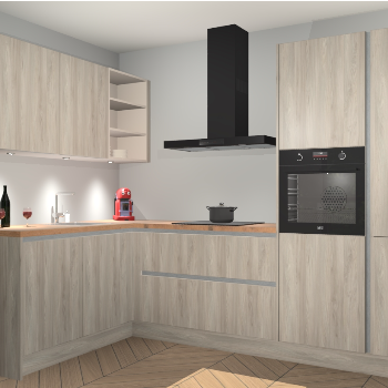 Olm greeploze keuken Cognac 99702