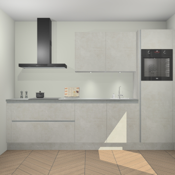 Beton Opaal greeploze keuken Havana 100441