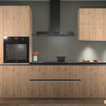 Madera Natuur greeploze keuken Parijs 98965