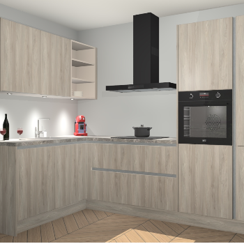 Olm greeploze keuken Cognac 99750