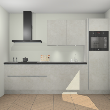 Beton Opaal greeploze keuken Havana 100483