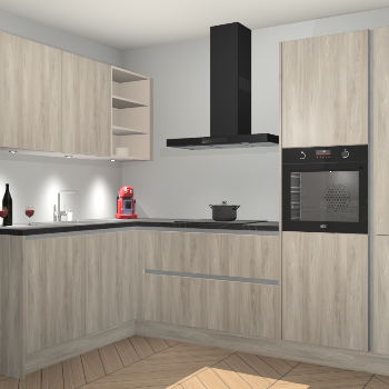 Olm greeploze keuken Cognac 99763