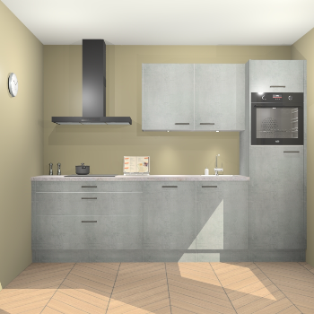 Beton Parelgrijs keuken Havana 100595