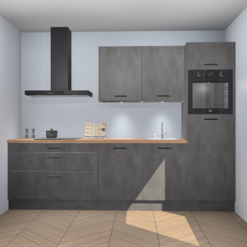 Beton Antraciet keuken Havana 100766