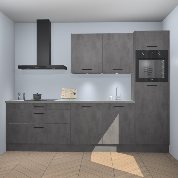 Beton Antraciet keuken Havana 100773