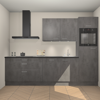 Beton Antraciet keuken Havana 100777