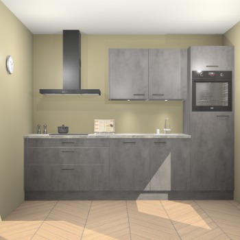 Beton Antraciet keuken Havana 100803