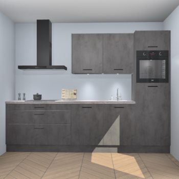 Beton Antraciet keuken Havana 100853