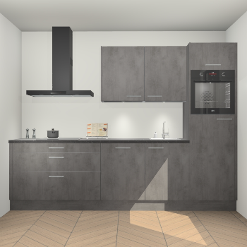 Beton Antraciet keuken Havana 100871