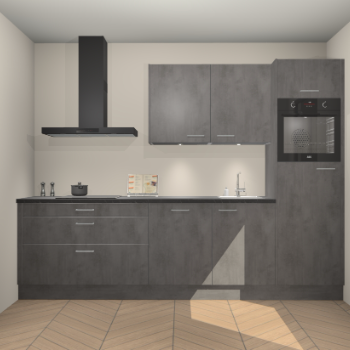 Beton Antraciet keuken Havana 100872