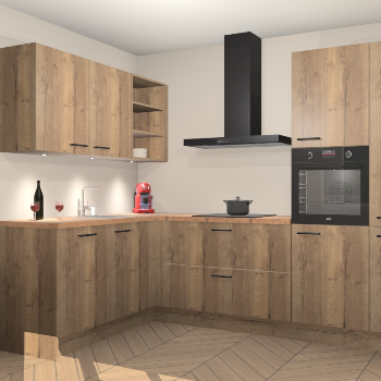 Chocolade Eiken keuken Cognac 99770