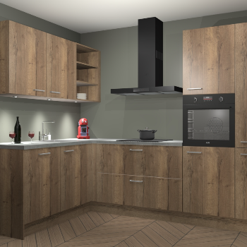 Chocolade Eiken keuken Cognac 99793