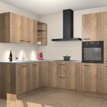 Chocolade Eiken keuken Cognac 99795